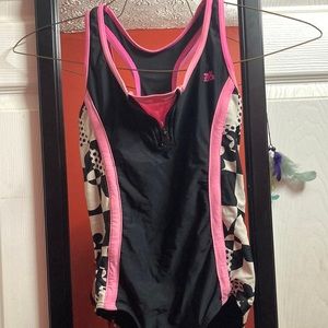 One piece swim suit!